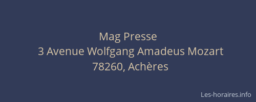 Mag Presse