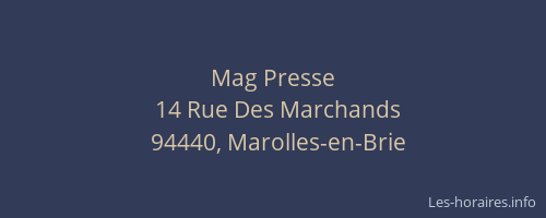 Mag Presse