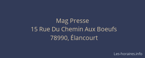Mag Presse