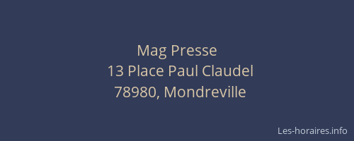 Mag Presse