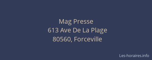 Mag Presse
