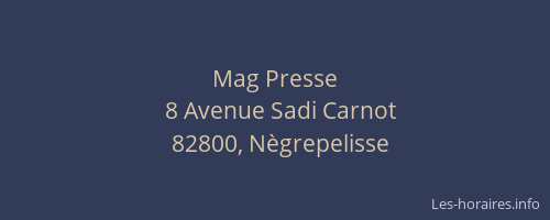 Mag Presse