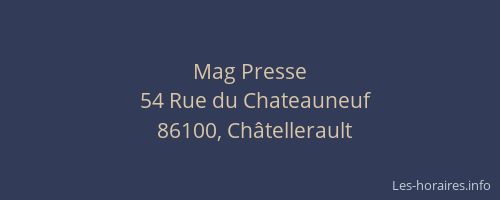 Mag Presse