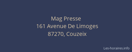 Mag Presse