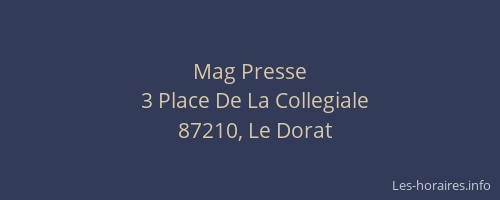 Mag Presse