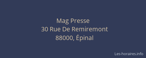 Mag Presse