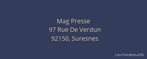 Mag Presse