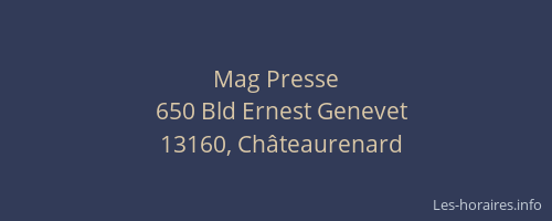 Mag Presse