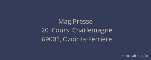 Mag Presse