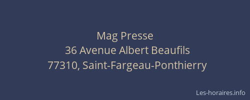 Mag Presse