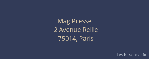 Mag Presse