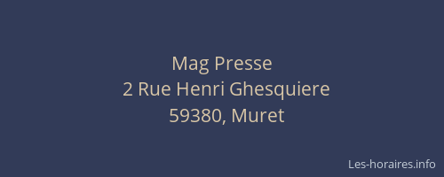Mag Presse