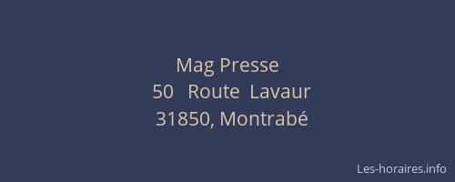 Mag Presse