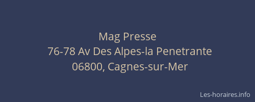 Mag Presse