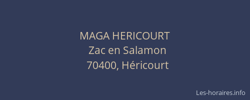 MAGA HERICOURT