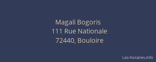 Magali Bogoris