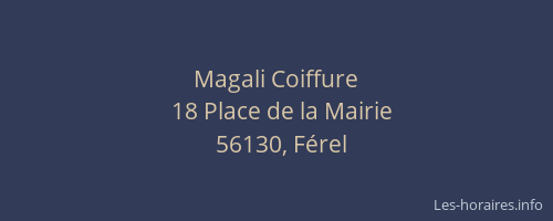 Magali Coiffure