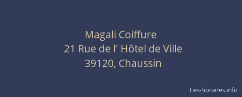 Magali Coiffure