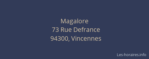 Magalore