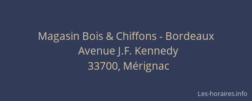 Magasin Bois & Chiffons - Bordeaux