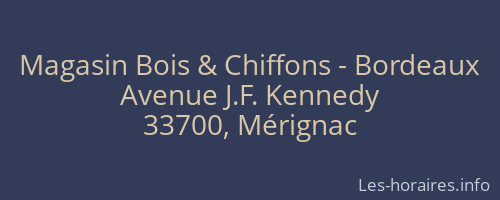 Magasin Bois & Chiffons - Bordeaux