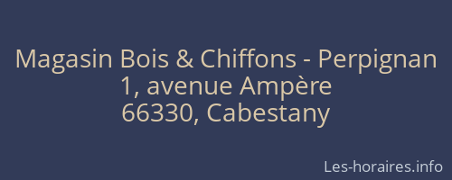 Magasin Bois & Chiffons - Perpignan