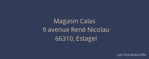 Magasin Calas