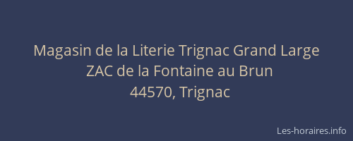 Magasin de la Literie Trignac Grand Large
