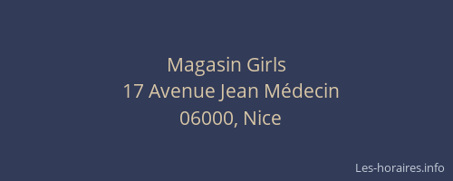 Magasin Girls
