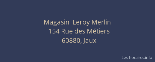Magasin  Leroy Merlin