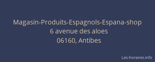 Magasin-Produits-Espagnols-Espana-shop