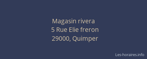 Magasin rivera