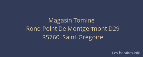 Magasin Tomine