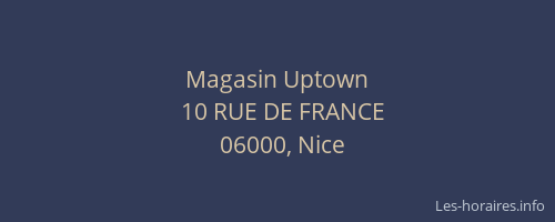Magasin Uptown