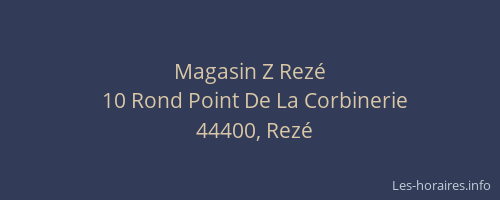 Magasin Z Rezé