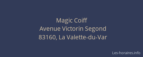 Magic Coiff