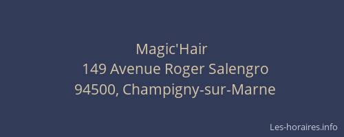 Magic'Hair