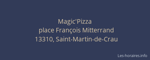 Magic'Pizza