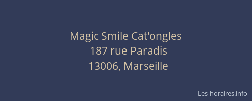 Magic Smile Cat'ongles