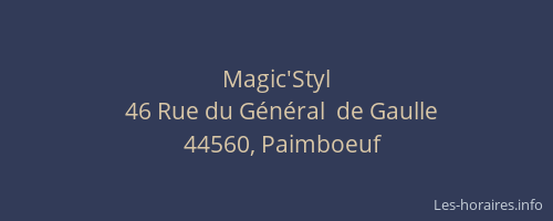Magic'Styl