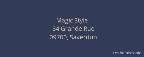 Magic Style