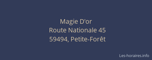 Magie D'or