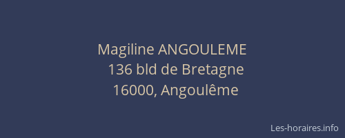 Magiline ANGOULEME