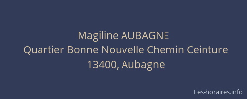 Magiline AUBAGNE