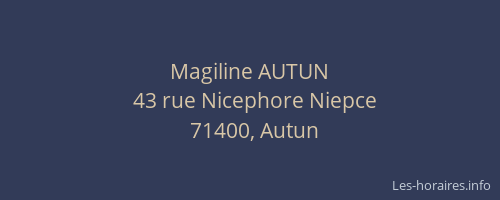Magiline AUTUN