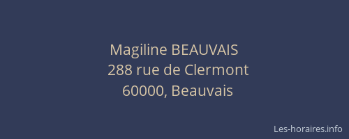 Magiline BEAUVAIS
