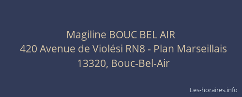 Magiline BOUC BEL AIR
