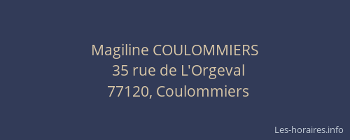 Magiline COULOMMIERS
