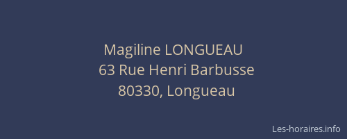 Magiline LONGUEAU