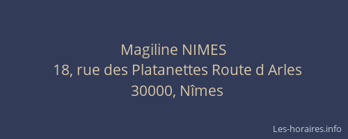 Magiline NIMES